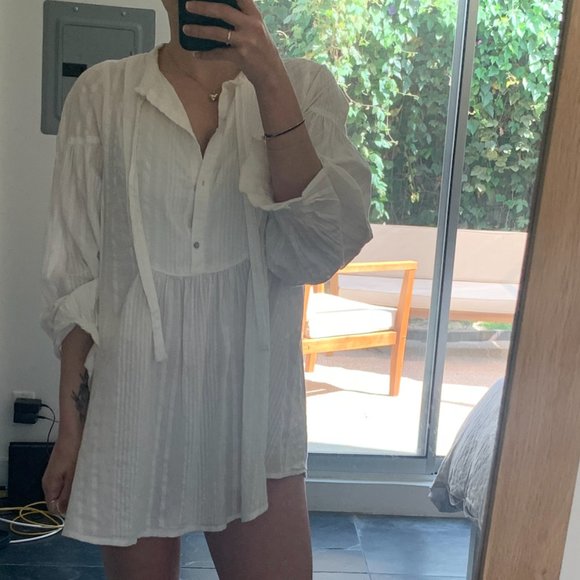 Maeve white peasant blouse - Picture 2 of 2